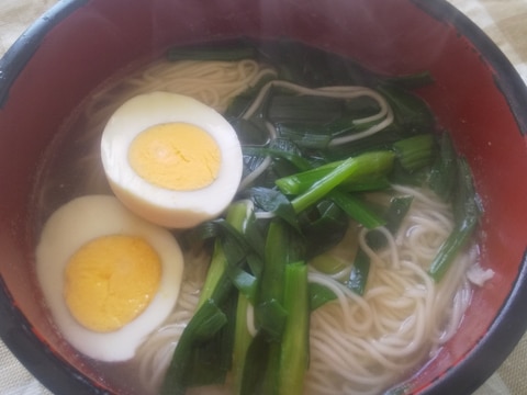 にゅうめん～鶏ガラスープバージョン～